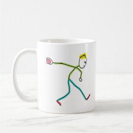 Bocce Ball Stickman Koffiemok