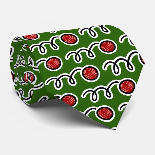 Bocce ball stropdas gift idee (Opgerold)