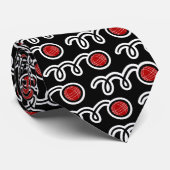 Bocce ball stropdas voor spelers en ventilatoren (Opgerold)