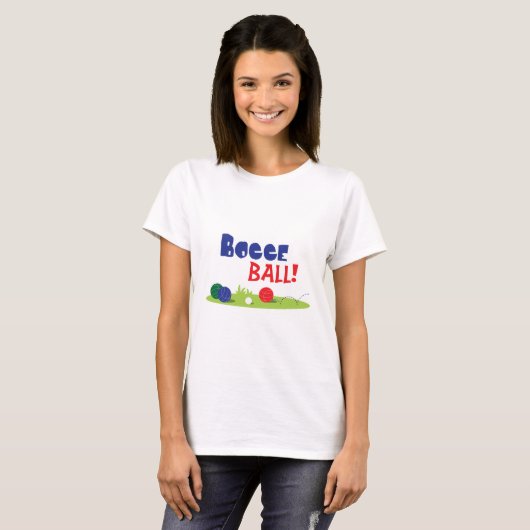 Bocce Ball T-shirt (Voorkant volledig)