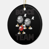 Bocce Ball Team met Jack Bocci Dab Game Keramisch Ornament (Links)