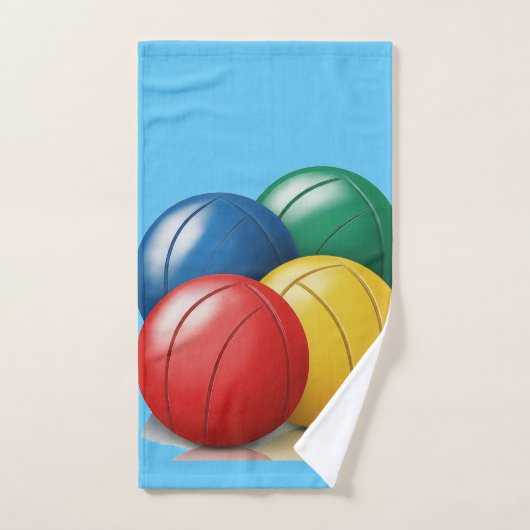 Bocce Ball Team Speler Bad Handdoek (Handdoek)