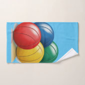 Bocce Ball Team Speler Bad Handdoek (Handdoek)