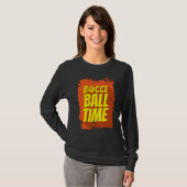 Bocce Ball Time Bocce Ball Player T-shirt (Voorkant volledig)