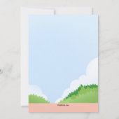 Bocce Ball uitnodiging (Achterkant)