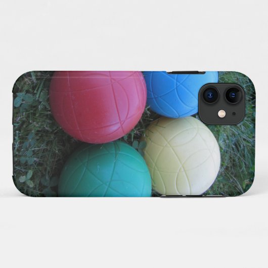 Bocce Balls Case-Mate iPhone Case (Achterkant (horizontaal))