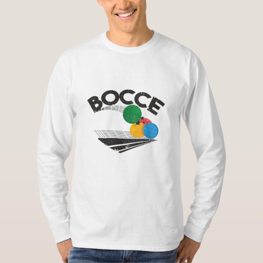 Bocce Balls Game T-shirt (Voorkant)