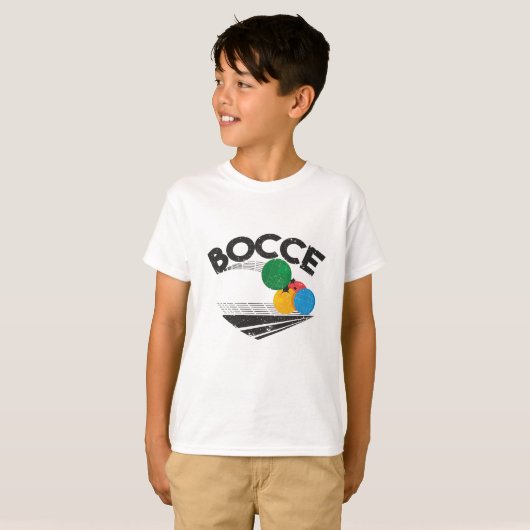 Bocce Balls Game T-shirt (Voorkant volledig)