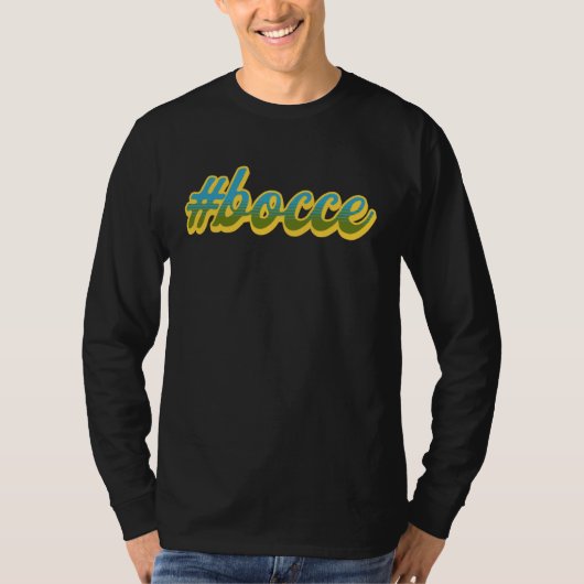 bocce   Bocce Ball T-shirt (Voorkant)