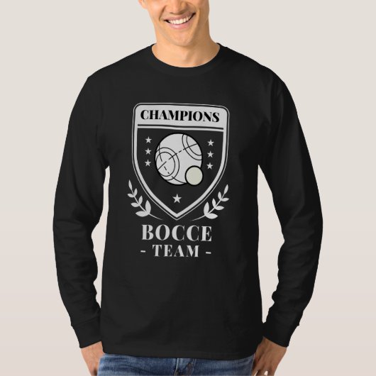 BOCCE BOCCI Ball TEAM CHAMPIONS T-shirt (Voorkant)