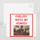 bocce briefkaart (Voorkant / Achterkant)