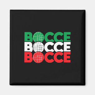 Bocce - Byll Game enthousiast gras bowling Boule B Magneet