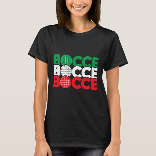 Bocce - Byll Game Enthousiast Lawn Bowling Boule B T-shirt (Voorkant)