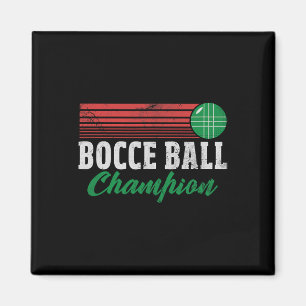 Bocce Byll Kampioen Italiaanse Bocci Speler Kampio Magneet
