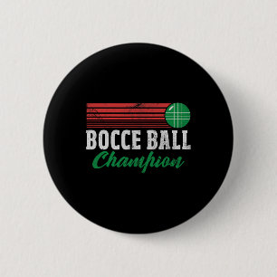 Bocce Byll Kampioen Italiaanse Bocci Speler Kampio Ronde Button 5,7 Cm