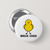 Bocce Chick Ronde Button 5,7 Cm (Voorkant /achterkant)