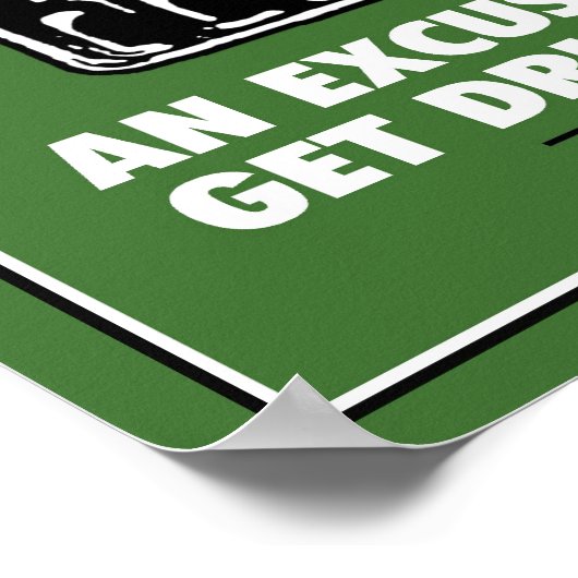 Bocce Dads Poster - Groen (Hoek)