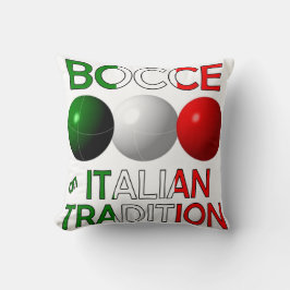 Bocce een Italiaanse Traditie Kussen