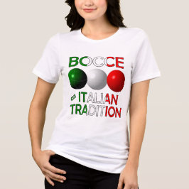 Bocce een Italiaanse Traditie Tri-Blend Shirt
