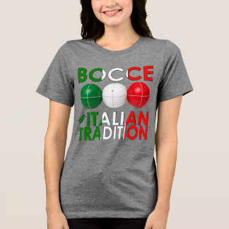 Bocce een Italiaanse Traditie Tri-Blend Shirt