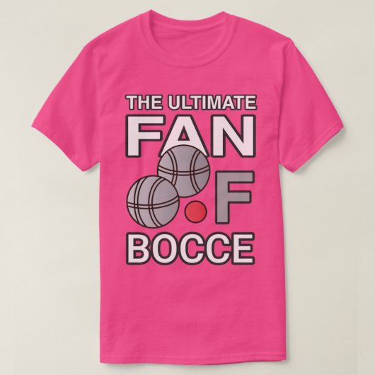 Bocce Fans Custom T-shirt (Design voorkant)