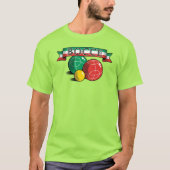 Bocce in Banner T-shirt (Voorkant)