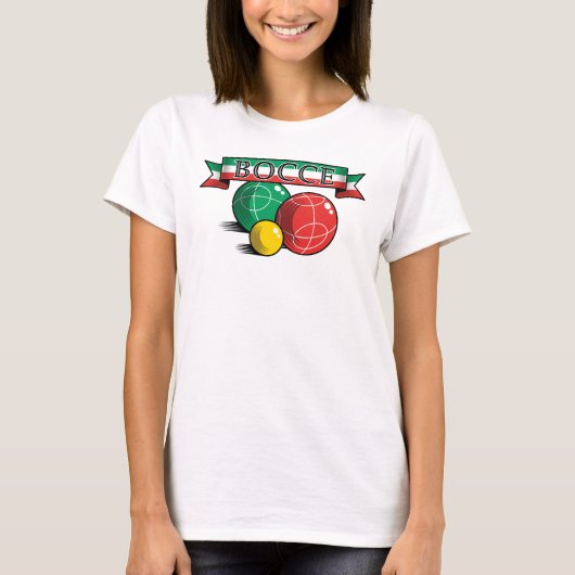 Bocce in Banner T-shirt (Voorkant)