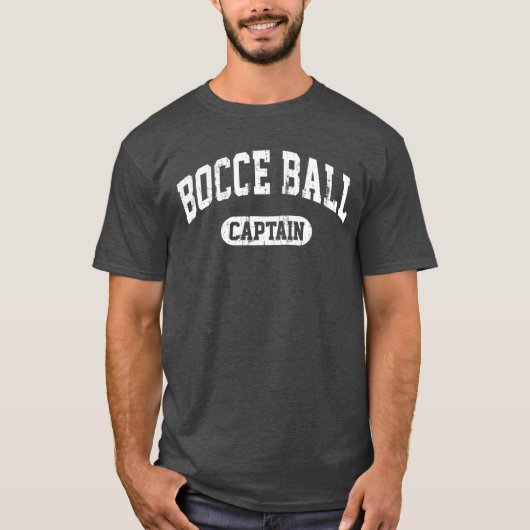 Bocce Kapitein T-shirt (Voorkant)