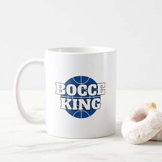 Bocce King mok voor Bocci speler (Met donut)