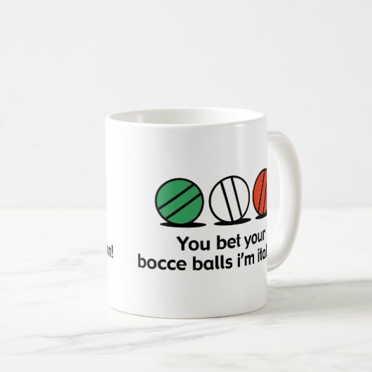 Bocce Koffiemok (Voorkant rechts)