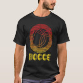 Bocce Lawn Bowling Game Ball Player Boccia Boule T-shirt (Voorkant)