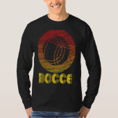 Bocce Lawn Bowling Game Ball Player Boccia Boule T-shirt (Voorkant)