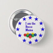 Bocce Mama Ronde Button 5,7 Cm (Voorkant /achterkant)