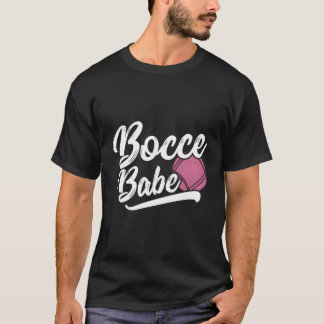 Bocce Meisje - Grappige Bocce Speler Italiaanse Bo T-shirt