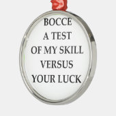 BOCCE METALEN ORNAMENT (Links)