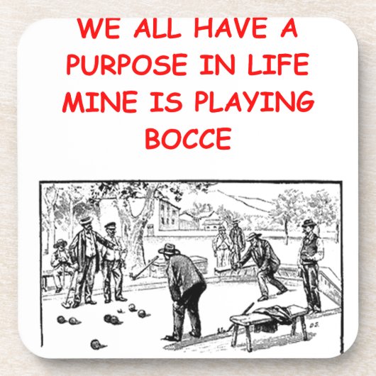 BOCCE ONDERZETTER (Voorkant)