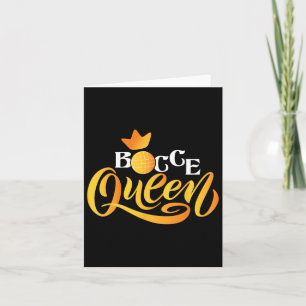 Bocce Queen - Lawn Bowling spel Boule Byll spel NL Kaart