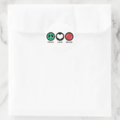 Bocce Ronde Sticker (Tas)