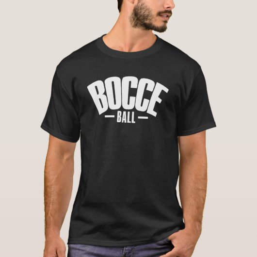 Bocce Saying Bocce Ball With Jack Bocci Game Bocce T-shirt (Voorkant)