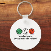 Bocce Sleutelhanger (Voorkant)