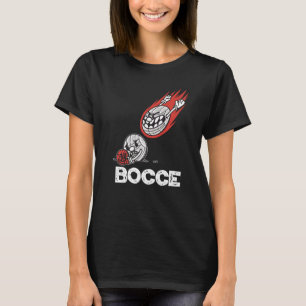Bocce Slogan Bocci spellen met Jack Bocce T-shirt