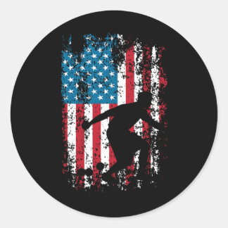  Bocce speler - Lawn Bowling spel LL Fan Bo Ronde Sticker