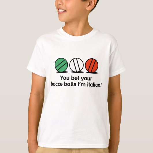 Bocce T-shirt (Voorkant)
