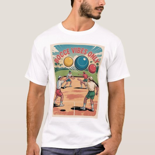Bocce T-shirts & shirts voor mannen Populaire Bocc (Voorkant)