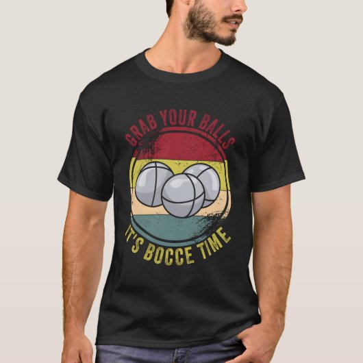 Bocce voor t-shirt (Voorkant)