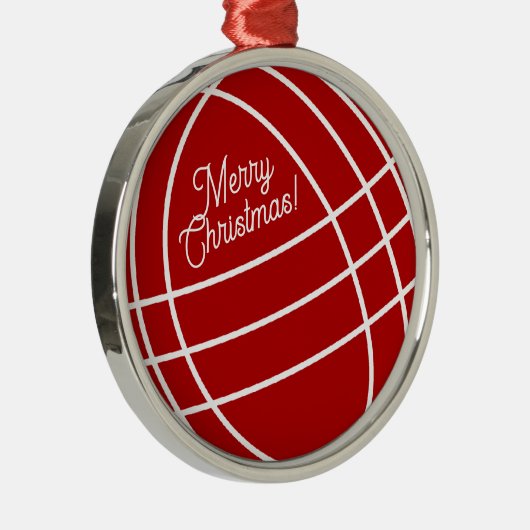 Bocci bal Kerstboom ornament cadeau (Rechts)