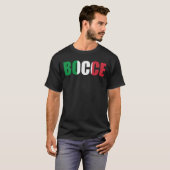 Bocci Game Bocce Sport Fan Italy Bowling Bocce B T-shirt (Voorkant volledig)