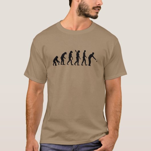 Boccia boule-evolutie t-shirt (Voorkant)