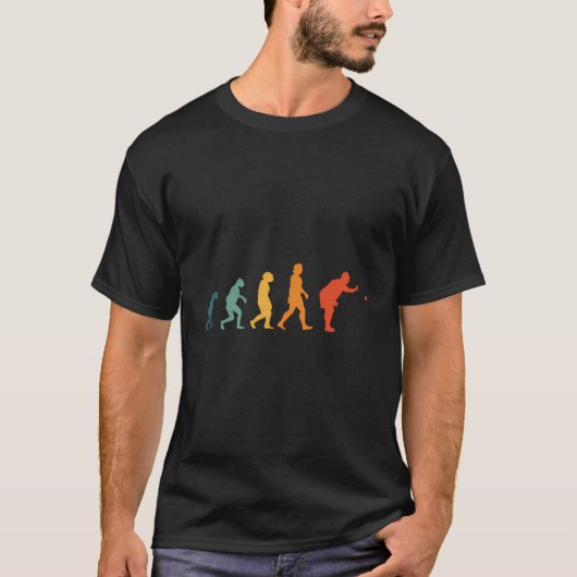 Boccia Evolution Bocce Ball Pã©Tanque T-shirt (Voorkant)