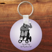 Boccia Girl die Hijabi draagt Sleutelhanger (Voorkant)